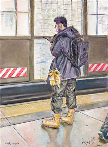 YIANNIS NOMIKOS (1949- ) Subway (Pair).